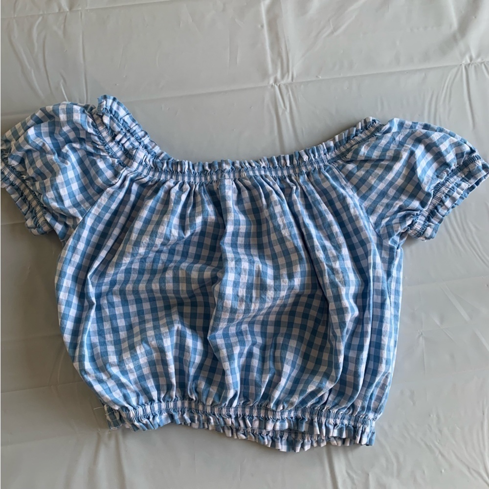 ๐บ Streetwear Society Plaid Checkered Crop Top - Women's Size Medium ๐บ - Picture 10 of 10